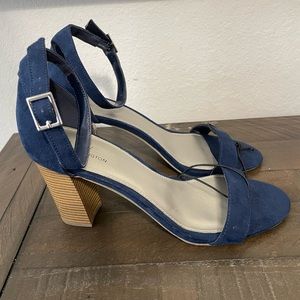 Womens Heels Size 10 Navy Blue